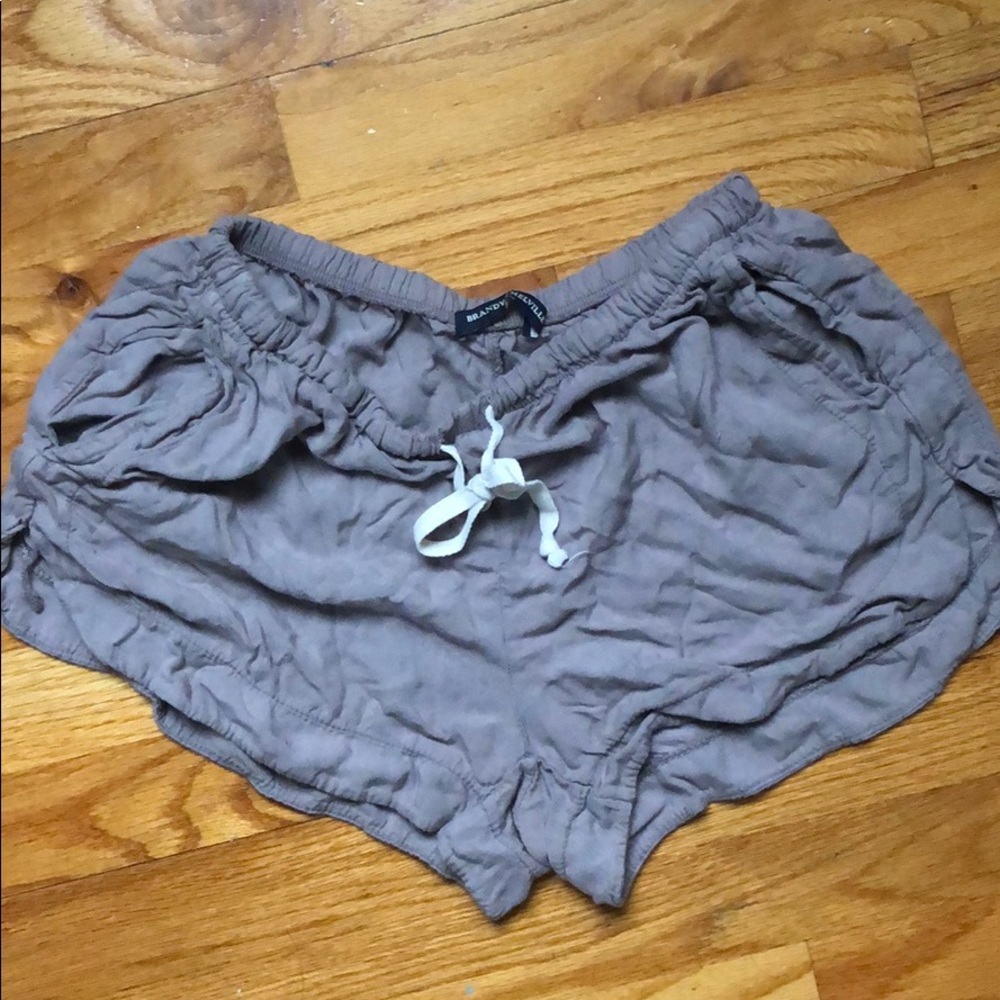 Brandy Melville Purple/Gray shorts